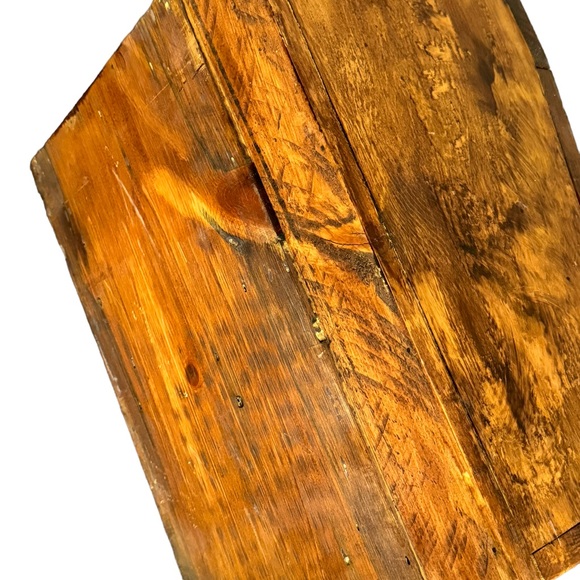 Vintage wooden brown  bread box - Picture 10 of 12